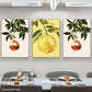 3pcs Disco Ball Disco Orange Art Pink Disco Bar Metal Print Ready to Hang Art