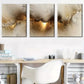 3pcs Simple Style Modern Art, Abstract Orange  Wall Art Set Canvas Framed 40x60cm - High Quality Print 100% Australian Made Wall Canvas Ready to Hang