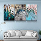 3pcs Feather Modern Decor  Metal Print Ready to Hang Art