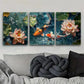 3pcs Abstract Purple Swirl Modern Fluid Perfect Wall Art Set Canvas Framed 40x60cm - High Quality Print 100% Australian Made Wall Canvas Ready to Hang