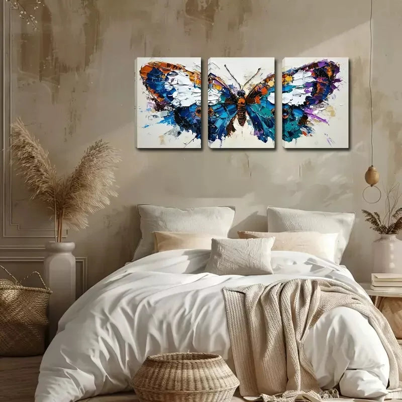 3pcs Product That Brings Good Luck, a Colorful  Wall Art Set Canvas Framed 40x60cm - High Quality Print 100% Australian Made Wall Canvas Ready to Hang