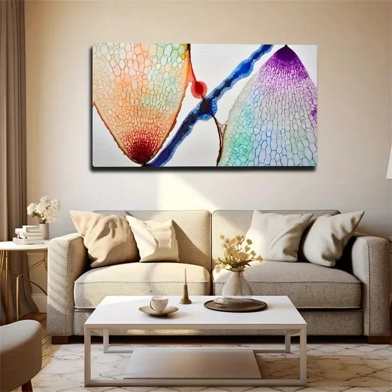 Strange Image Intersection Wall Art Canvas Office Home Room Framed 120x60cm