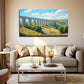 Endless Archway View Decor Wall Art Canvas Office Home Room Framed 120x60cm