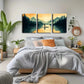 3pcs  Tree Lush Elegant Style Wall Art Set Canvas Framed 40x60cm - High Quality Print 100% Australian Made Wall Canvas Ready to Hang