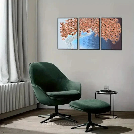 3pcs Tasteful Space Artistic Sublimation Metal Print Ready to Hang Art