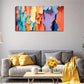 Inspired Geometric Shapes Wall Art Canvas Office Home Room Framed 120x60cm