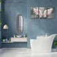 3pcs Angel Wings Pink Grey Design Abstract Metal Print Ready to Hang Art