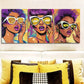 3pcs Surprised girl poster  Wall Art Set Canvas Framed 40x60cm - High Quality Print 100% Australian Made Wall Canvas Ready to Hang