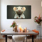 Funny Little Mouse Wall Art Canvas Office Home Room Framed 80x45cm
