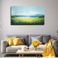 Lush Greenery & Mountains Wall Art Canvas Office Home Room Framed 120x60cm