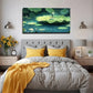 A Elf Riding On for Lotus Leaf Wall Art Canvas Office Home Room Framed 120x60cm