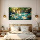 Serene Pastel Green Landscape Wall Art Canvas Office Home Room Framed 120x60cm