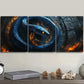 3pcs A Black Snake with a Curse Decor Wall Art Set Canvas Framed 40x60cm - High Quality Print 100% Australian Made Wall Canvas Ready to Hang