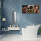 3pcs Exquisite Portrait Art Poster Fashion Art Metal Print Ready to Hang Art