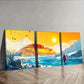 3pcs  Potala Palace, Luxurious, Wall Art Set Canvas Framed 40x60cm - High Quality Print 100% Australian Made Wall Canvas Ready to Hang