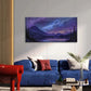 Night Sky with Lake & SilhouetteWall Art Canvas Office Home Room Framed 80x45cm