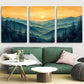 3pcs Smoky Mountains National Park North Carolina Metal Print Ready to Hang Art