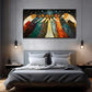 Abstract Dream Angel Wall Art Canvas Office Home Room Framed 120x60cm