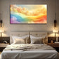 Colorful Rainbow-Colored Modern Wall Art Canvas Office Home Room Framed 120x60cm