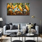 Cocoa Plantation Workers Wall Art Canvas Office Home Room Framed 80x45cm
