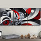 3pcs Spiral of gray shadows Painting Wall Art Set Canvas Framed 40x60cm - High Quality Print 100% Australian Made Wall Canvas Ready to Hang