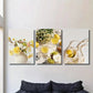 3pcs Picnic Delicacies Lemon Grape Art Paintings Metal Print Ready to Hang Art