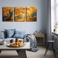 3pcs  A Large Maple Tree Wall Art Set Canvas Framed 40x60cm - High Quality Print 100% Australian Made Wall Canvas Ready to Hang