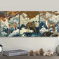 3pcs Majestic Deer with Dual Antlers, Wall Art Set Canvas Framed 40x60cm - High Quality Print 100% Australian Made Wall Canvas Ready to Hang