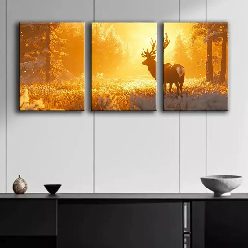 3pcs Sunset Canvas Framed 40x60cm - High Quality Print 100% Australian Made Wall Canvas Ready to Hang