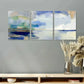 3pcs Colorful Abstract Landscape Modern Metal Print Ready to Hang Art