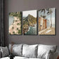 3pcs Mountain Surfing And Coastal Beach Scenes Wall Art Set Canvas Framed 40x60cm - High Quality Print 100% Australian Made Wall Canvas Ready to Hang