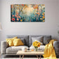 Blooming Flowers Scene Beauty Wall Art Canvas Office Home Room Framed 120x60cm