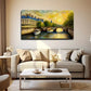 Laid Back European Wall Art Canvas Office Home Room Framed 80x45cm