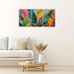 3pcs Colorful Tropical Botanical Jungle Prints Metal Print Ready to Hang Art