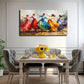 Graceful Dance Poses Wall Art Canvas Office Home Room Framed 120x60cm