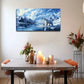 Modern Minimalist Polar Bear Wall Art Canvas Office Home Room Framed 120x60cm