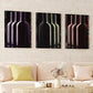 3pcs Alcohol Art Wine Bottles Painted Abstract Wall Art Set Canvas Framed 40x60cm - High Quality Print 100% Australian Made Wall Canvas Ready to Hang