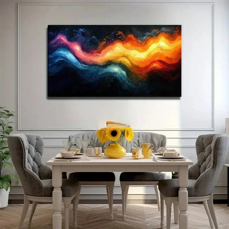 Extra Wide Horizontal Wall Art Canvas Office Home Room Framed 120x60cm