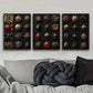 3pcs  Gothic jewelry wall Art Painting Metal Print Ready to Hang Art