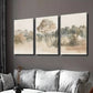 3pcs Antique Rural Nature Landscape Wall Art Set Canvas Framed 40x60cm - High Quality Print 100% Australian Made Wall Canvas Ready to Hang