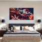 Japanese Anime Large Manga Wall Art Canvas Office Home Room Framed 80x45cm