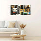 3pcs Vintage Audio Cassette Modern Minimalist Metal Print Ready to Hang Art