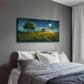 Serene Flower Field & Quaint Co Wall Art Canvas Office Home Room Framed 120x60cm