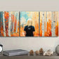 3pcs Spring forest Trees Wall Art Set Canvas Framed 40x60cm - High Quality Print 100% Australian Made Wall Canvas Ready to Hang