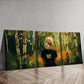 3pcs  Featuring a Spring Forest Theme Wall Art Set Canvas Framed 40x60cm - High Quality Print 100% Australian Made Wall Canvas Ready to Hang