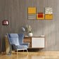 3pcs Minimalist Graceful Spatial Artistic Display Metal Print Ready to Hang Art