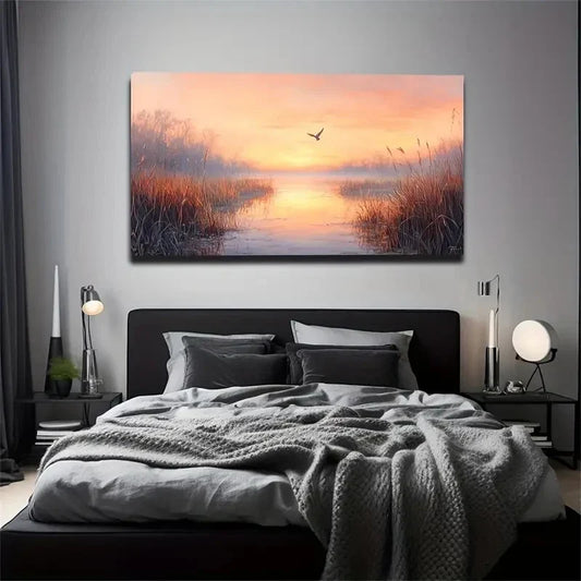 Beautiful Scenery Quiet Life Wall Art Canvas Office Home Room Framed 120x60cm
