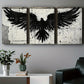 3pcs Blackbird Abstract Paintings Luxury Metal Print Ready to Hang Art