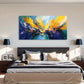 Explosion Decorative Artwork Wall Art Canvas Office Home Room Framed 120x60cm