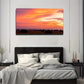Orange Sky Unforgettable Wall Art Canvas Office Home Room Framed 120x60cm